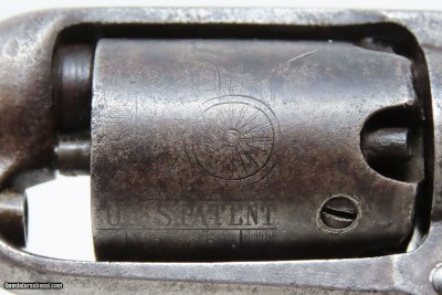 Pre-CIVIL WAR Antique COLT Model 1855 ROOT Side-Hammer POCKET Revolver .31Manufactured circa 1856 - Image 7 of 17