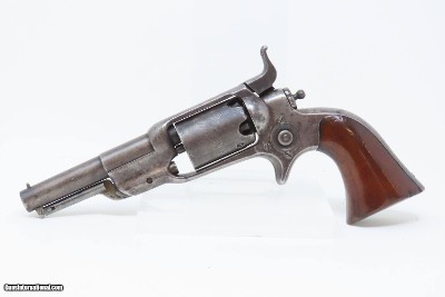 Pre-CIVIL WAR Antique COLT Model 1855 ROOT Side-Hammer POCKET Revolver .31Manufactured circa 1856 - Image 14 of 17