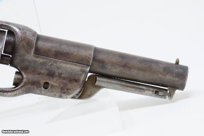 Pre-CIVIL WAR Antique COLT Model 1855 ROOT Side-Hammer POCKET Revolver .31Manufactured circa 1856 - Image 5 of 17