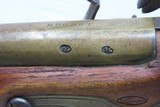 WAR of 1812 Era Antique W. KETLAND BRASS BARREL .58 Cal. FLINTLOCK Pistol - 10 of 19