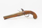 WAR of 1812 Era Antique W. KETLAND BRASS BARREL .58 Cal. FLINTLOCK Pistol - 16 of 19