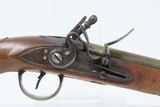 WAR of 1812 Era Antique W. KETLAND BRASS BARREL .58 Cal. FLINTLOCK Pistol - 4 of 19