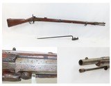 CIVIL WAR Antique AUSTRIAN Lorenz M1854 .54 Caliber Percussion Rifle MUSKET Imported by Both North & South with SOCKET BAYONET - 1 of 18