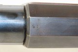 Cased REMINGTON ARMS CO. .45-70 Caliber Centerfire ROLLING BLOCK Rifle C&RWith HARDWOOD CASE and .45-70 CASINGS - 10 of 19