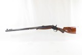 Cased REMINGTON ARMS CO. .45-70 Caliber Centerfire ROLLING BLOCK Rifle C&RWith HARDWOOD CASE and .45-70 CASINGS - 14 of 19
