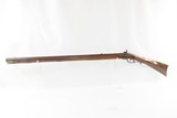 Antique HEAVY BARREL Full-Stock .48 Caliber Percussion American LONG RIFLE
HUNTING/HOMESTEAD Rifle w/BIDDLE & CO. Lock - 13 of 18
