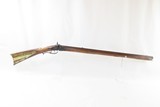 Antique HEAVY BARREL Full-Stock .48 Caliber Percussion American LONG RIFLE
HUNTING/HOMESTEAD Rifle w/BIDDLE & CO. Lock - 2 of 18
