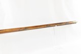 Antique HEAVY BARREL Full-Stock .48 Caliber Percussion American LONG RIFLE
HUNTING/HOMESTEAD Rifle w/BIDDLE & CO. Lock - 9 of 18