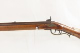 Antique HEAVY BARREL Full-Stock .48 Caliber Percussion American LONG RIFLE
HUNTING/HOMESTEAD Rifle w/BIDDLE & CO. Lock - 15 of 18