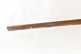 Antique HEAVY BARREL Full-Stock .48 Caliber Percussion American LONG RIFLE
HUNTING/HOMESTEAD Rifle w/BIDDLE & CO. Lock - 16 of 18