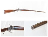 Rare GRANVILLE HENRY Rifle .32 RIMFIREOctagonal Barrel Crescent Buttplate c1880s Single Shot Swivel Breech - 1 of 16