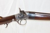 Rare GRANVILLE HENRY Rifle .32 RIMFIREOctagonal Barrel Crescent Buttplate c1880s Single Shot Swivel Breech - 4 of 16