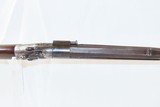 Rare GRANVILLE HENRY Rifle .32 RIMFIREOctagonal Barrel Crescent Buttplate c1880s Single Shot Swivel Breech - 9 of 16