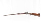 Rare GRANVILLE HENRY Rifle .32 RIMFIREOctagonal Barrel Crescent Buttplate c1880s Single Shot Swivel Breech - 11 of 16