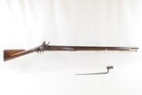 NAPOLEONIC ERA Antique “BROWN BESS” Style .79 Large Bore FLINTLOCK Musket
Napoleonic Wars, War of 1812, w/SOCKET BAYONET - 2 of 19