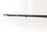 Antique SPRINGFIELD ARMORY Model 1842 Percussion .69 Cal. CIVIL WAR Musket
MEXICAN-AMERICAN WAR Era Smoothbore Musket - 18 of 20