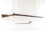 Antique CIVIL WAR Springfield U.S. Model 1863 .58 Cal. Perc. RIFLE-MUSKET
Made at the SPRINGFIELD ARMORY circa 1864 w/BAYONET - 2 of 20