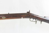OHIO LONG RIFLE Antique John BRIGHAM Half-Stock .36 Caliber American Cap Kentucky Style HUNTING/HOMESTEAD Long Rifle - 17 of 20