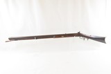 OHIO LONG RIFLE Antique John BRIGHAM Half-Stock .36 Caliber American Cap Kentucky Style HUNTING/HOMESTEAD Long Rifle - 15 of 20