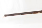 OHIO LONG RIFLE Antique John BRIGHAM Half-Stock .36 Caliber American Cap Kentucky Style HUNTING/HOMESTEAD Long Rifle - 18 of 20