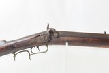 OHIO LONG RIFLE Antique John BRIGHAM Half-Stock .36 Caliber American Cap Kentucky Style HUNTING/HOMESTEAD Long Rifle - 4 of 20