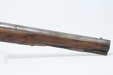 SILVER, Masked LAZARO LAZARINO Antique ITALIAN .60 Caliber FLINTLOCK Pistol With a Carved Stock and Grotesque Pommel Cap - 5 of 17