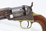 CIVIL WAR Antique COLT Model 1849 POCKET .31 Cal Percussion POCKET Revolver J. LIND of CANTON, OHIO Marked, Made In 1863 - 4 of 20