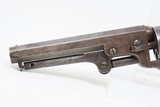 CIVIL WAR Antique COLT Model 1849 POCKET .31 Cal Percussion POCKET Revolver J. LIND of CANTON, OHIO Marked, Made In 1863 - 5 of 20