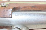 Antique 1851 SPRINGFIELD Cadet Type Musket .57 Smoothbore 1853 Dated Barrel Made for Military School Youth - 10 of 19