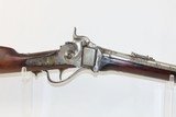 Antique SHARPS New Model 1863 .50-70 GOVT. CARTRIDGE CONVERSION SR Carbine
Civil War/Wild West US CONTRACT Saddle Ring Carbine - 4 of 18