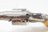 CASED & ENGRAVED Antique COLT NEW LINE .41 Caliber Rimfire POCKET Revolver
Originally Advertised as the “BIG COLT” w/IVORY GRIP - 12 of 21