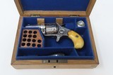 CASED & ENGRAVED Antique COLT NEW LINE .41 Caliber Rimfire POCKET Revolver
Originally Advertised as the “BIG COLT” w/IVORY GRIP - 3 of 21