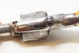 CASED & ENGRAVED Antique COLT NEW LINE .41 Caliber Rimfire POCKET Revolver
Originally Advertised as the “BIG COLT” w/IVORY GRIP - 16 of 21