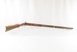 Antique JOSEPH GOLCHER Marked Half-Stock .40 Caliber Percussion LONG RIFLE
Kentucky Style HUNTING/HOMESTEAD Long Rifle - 2 of 19