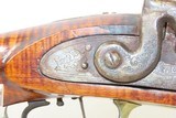 Antique JOSEPH GOLCHER Marked Half-Stock .40 Caliber Percussion LONG RIFLE
Kentucky Style HUNTING/HOMESTEAD Long Rifle - 7 of 19