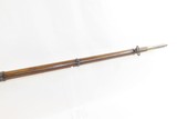 CIVIL WAR Era Antique Pattern 1853 ENFIELD British Percussion Rifle-MusketCirca 1861 with SOCKET BAYONET & SCABBARD - 8 of 17