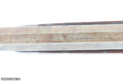 c1892 Antique WINCHESTER Model 1886 Lever Action .38-56 WCF REPEATING Rifle Iconic Repeating Rifle Manufactured in 1892 - Image 10 of 19