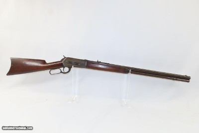 c1892 Antique WINCHESTER Model 1886 Lever Action .38-56 WCF REPEATING Rifle Iconic Repeating Rifle Manufactured in 1892 - Image 14 of 19