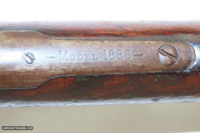 c1892 Antique WINCHESTER Model 1886 Lever Action .38-56 WCF REPEATING Rifle Iconic Repeating Rifle Manufactured in 1892 - Image 8 of 19