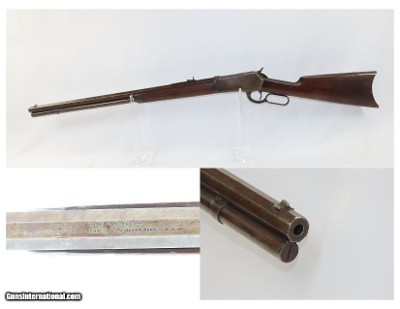 c1892 Antique WINCHESTER Model 1886 Lever Action .38-56 WCF REPEATING Rifle Iconic Repeating Rifle Manufactured in 1892