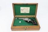 1884 CASED Antique COLT “NEW HOUSE” Model .38 Caliber SPUR TRIGGER Revolver Etched Panel LONDON RETAILER MARKED Watson & Hancock - 2 of 21
