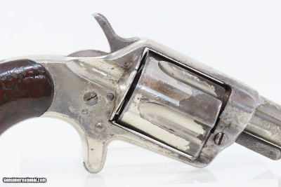 1884 CASED Antique COLT “NEW HOUSE” Model .38 Caliber SPUR TRIGGER Revolver Etched Panel LONDON RETAILER MARKED Watson & Hancock - Image 20 of 21