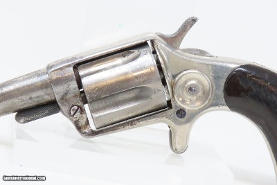 1884 CASED Antique COLT “NEW HOUSE” Model .38 Caliber SPUR TRIGGER Revolver Etched Panel LONDON RETAILER MARKED Watson & Hancock - Image 8 of 21