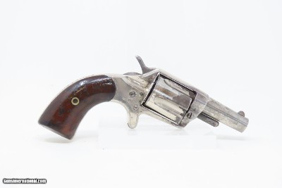 1884 CASED Antique COLT “NEW HOUSE” Model .38 Caliber SPUR TRIGGER Revolver Etched Panel LONDON RETAILER MARKED Watson & Hancock - Image 18 of 21