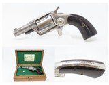 1884 CASED Antique COLT “NEW HOUSE” Model .38 Caliber SPUR TRIGGER Revolver Etched Panel LONDON RETAILER MARKED Watson & Hancock