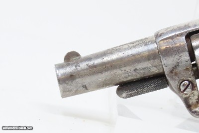 1884 CASED Antique COLT “NEW HOUSE” Model .38 Caliber SPUR TRIGGER Revolver Etched Panel LONDON RETAILER MARKED Watson & Hancock - Image 9 of 21