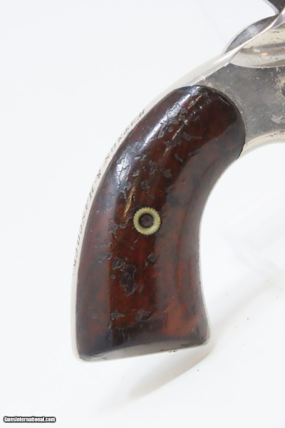 1884 CASED Antique COLT “NEW HOUSE” Model .38 Caliber SPUR TRIGGER Revolver Etched Panel LONDON RETAILER MARKED Watson & Hancock - Image 19 of 21