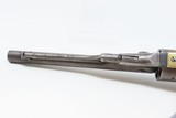 c1862 Antique CIVIL WAR COLT U.S. Model 1860 ARMY .44 Caliber Percussion REVOLVER Most Used Sidearm of the American Civil War - 14 of 19