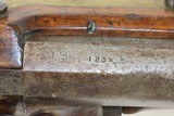 CIVIL WAR PRUSSIAN Antique POTSDAM Model 1809 Percussion CONVERSION Musket
“CS” Marked Made Circa 1832 at the Armory at SUHL - 11 of 24