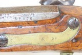 CIVIL WAR PRUSSIAN Antique POTSDAM Model 1809 Percussion CONVERSION Musket
“CS” Marked Made Circa 1832 at the Armory at SUHL - 17 of 24